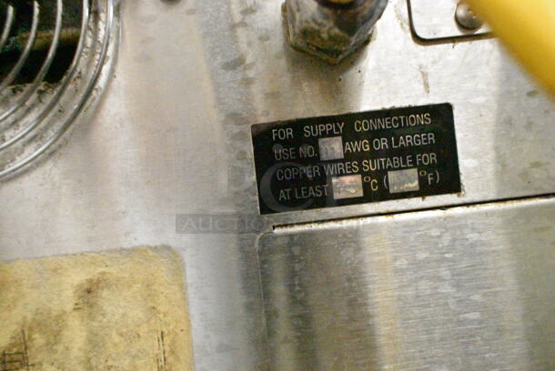 Alto Shaam Stainless Steel Commercial Heated Holding Cabinet on Commercial Casters.  Cannot Test Due To Plug Style - Image 9 of 10