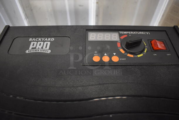 Backyard Pro 554BSD10T Butcher Series Poly Countertop 10 Tray Food Dehydrator with 40 Hour Timer. 120 Volts, 1 Phase. 13x18.5x14. Tested and Working! - Image 3 of 6