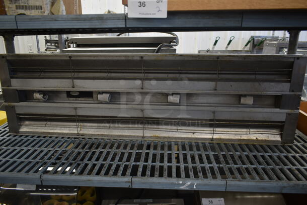 Metal Commercial Warming Strip. - Image 2 of 4