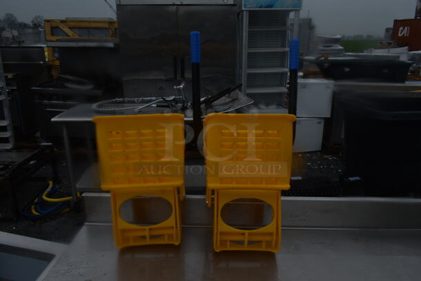2 Lavex Yellow Poly Wringing Attachment for Mop Bucket. 2 Times Your Bid!