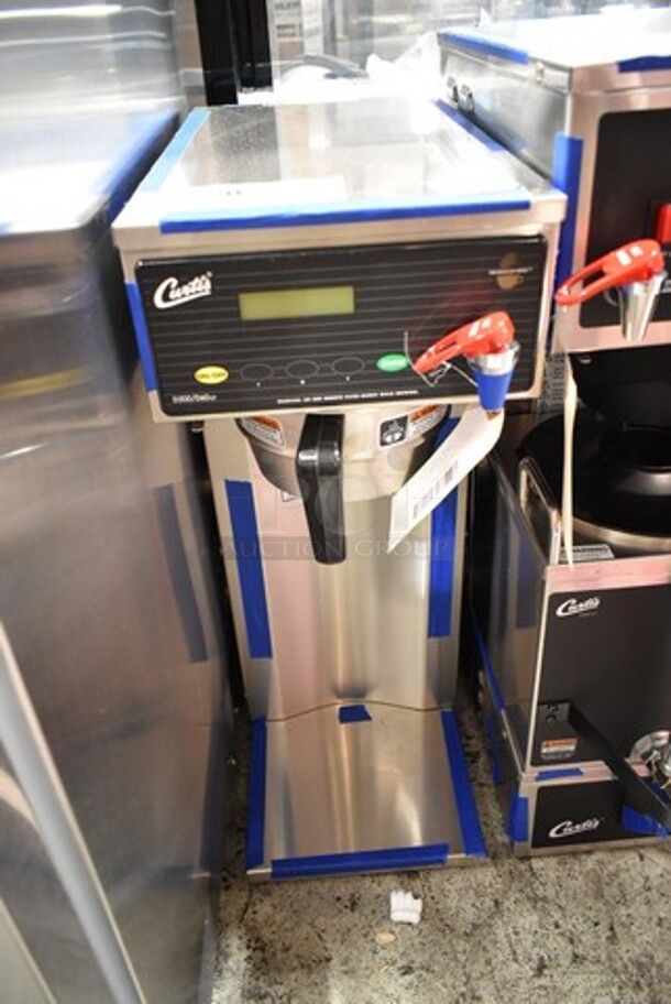 BRAND NEW SCRATCH AND DENT! Curtis 945D5GT12 Stainless Steel Countertop Automatic Airpot Coffee Brewer with Digital Controls, Hot Water Dispenser and Metal Brew Basket. 120 Volts, 1 Phase - Image 2 of 6