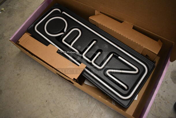 BRAND NEW IN BOX! Open Light Up Sign. 10x5x26 - Image 2 of 4