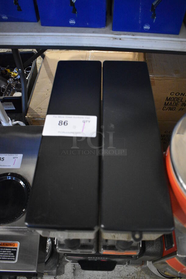 2011 Bunn Model MHG Stainless Steel Commercial Countertop Coffee Bean Grinder w/ 2 Hoppers. 120 Volts, 1 Phase. 9x16.5x30. Tested and Powers On But Does Not Grind - Image 4 of 8