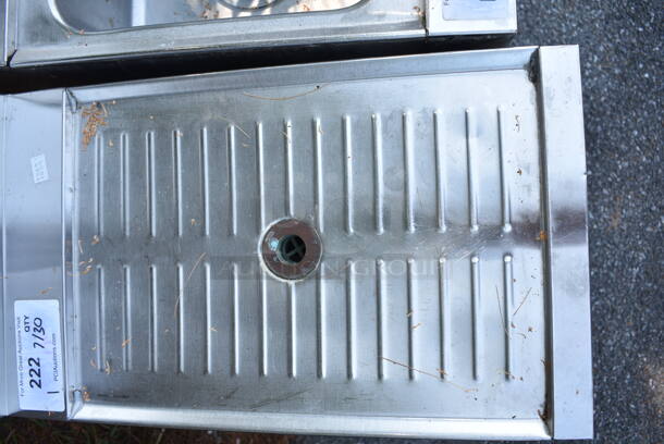 Stainless Steel Drain Board.  - Image 3 of 4