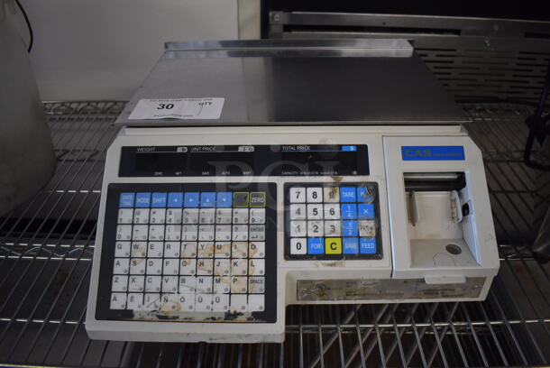 LP-1000 Metal Countertop Food Portioning Scale. 120 Volts, 1 Phase. 16x18x8. Tested and Working! - Image 1 of 5