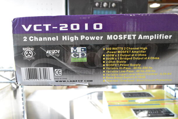 8 IN ORIGINAL BOX! Items Including Pyle PLG4.2 Coaxial Car Speakers, Pyle PDWR40W Outdoor Waterproof Speaker System, Pyramid TW18 Aluminum Die Cast Tweeter, NutriChef PKVS18SL Food Vacuum Sealer, T5 True Wireless Earphones, Masingo Karaoke Machine, VCT-2010 Mosfet Amplifier. 8 Times Your Bid!  - Image 8 of 9
