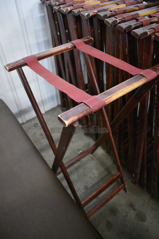 7 Wooden Serving Trays. 18x4x42. 7 Times Your Bid! - Image 2 of 4