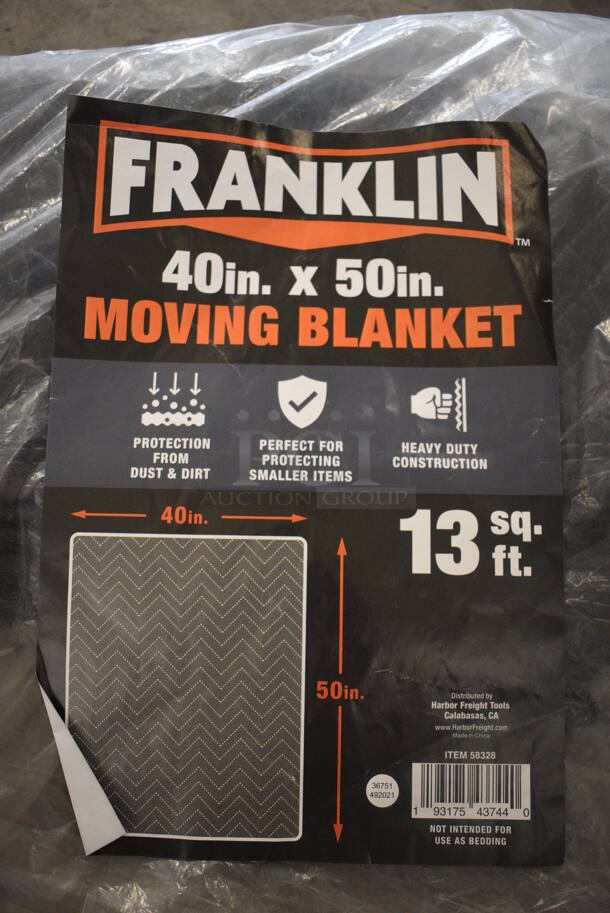 BRAND NEW! Franklin Moving Blanket. 40x50 - Image 4 of 4