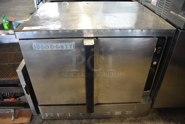 Blodgett Commercial Stainless Steel Natural Gas Full Size Convection Oven.