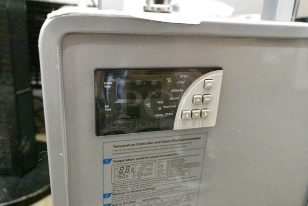BRAND NEW SCRATCH AND DENT! Omtech CW-5200 Water Chiller for Laser Engraver & Cutter, Industrial Water Chiller for CO2 Laser Engraving & Cutting Machine. 105-120 Volts, 1 Phase. Tested and Working! - Image 4 of 5