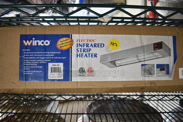 3 BRAND NEW IN BOX! Winco Metal Commercial Heat Strip; 2 ESH-72 and 1 ESH-60. 3 Times Your Bid! - Image 3 of 7