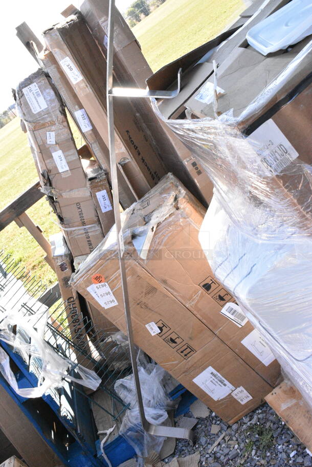 BRAND NEW! Metal Pot Rack.  - Image 4 of 7