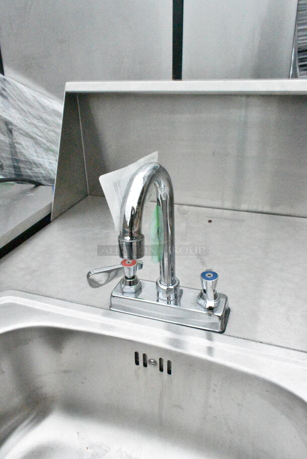 QualServ WMSC24MS Stainless Steel Commercial Portable Sink on Commercial Casters. Bay 16x14x7 - Image 4 of 12