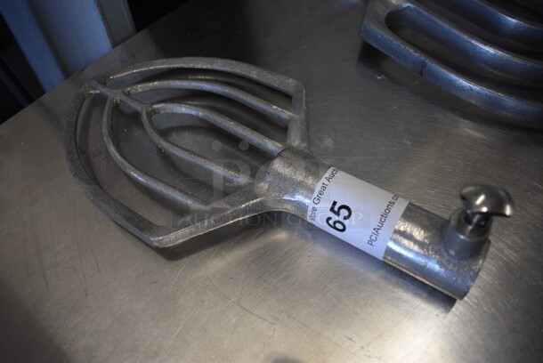 Hobart HL12B Metal Commercial 12 Quart Paddle Attachment for Mixer. 6.75x3x13. - Image 2 of 3