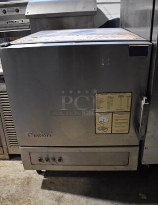 Cleveland Stainless Steel Commercial Countertop Electric Powered Steam Cabinet. 208-240 Volts, 1 Phase. 18x31x23