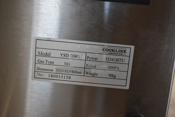 Cookline Southwood YSD-268G Commercial Stainless Steel Natural Gas Countertop Chicken Rotisserie Oven. 32,341 BTU. - Image 4 of 7