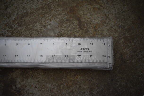 13 BRAND NEW! Alvin ARC24 Stainless Steel 24" Center Finding Rule. 24.75x2. 13 Times Your Bid! - Image 2 of 3