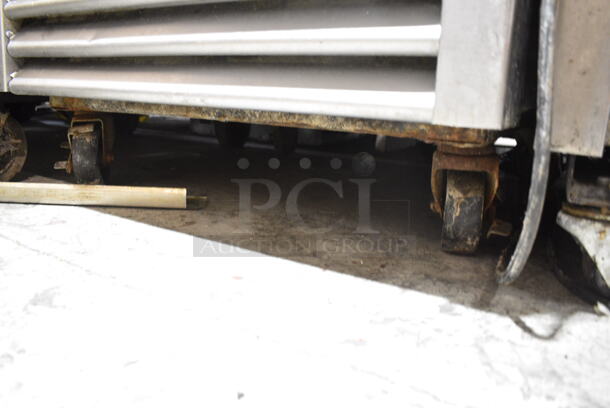 2017 True T-23 Stainless Steel Commercial Single Door Reach In Cooler w/ Poly Coated Racks on Commercial Casters. 115 Volts, 1 Phase. Tested and Working! - Image 2 of 4