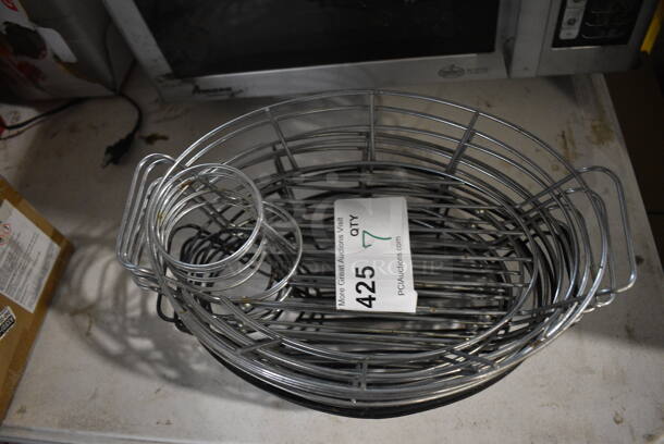 7 Metal Baskets. 12x8x2.5. 7 Times Your Bid! - Image 3 of 3