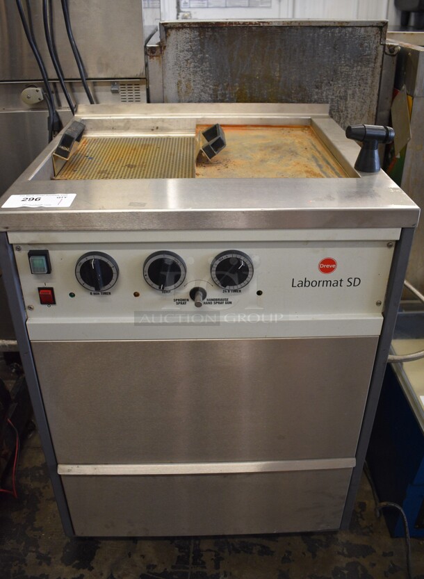 Dreve Labormat SD Metal Floor Style Boil Out Unit. 25x24x35