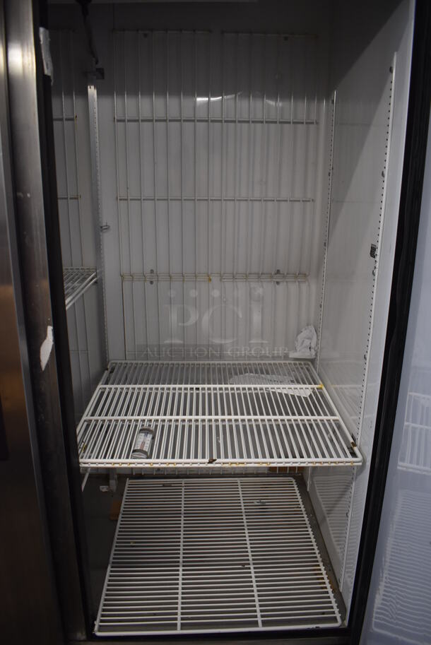 2013 True T-49F ENERGY STAR Stainless Steel Commercial 2 Door Reach In Freezer w/ Poly Coated Racks on Commercial Casters. 115 Volts, 1 Phase. 54x30x83. Tested and Working! - Image 6 of 6