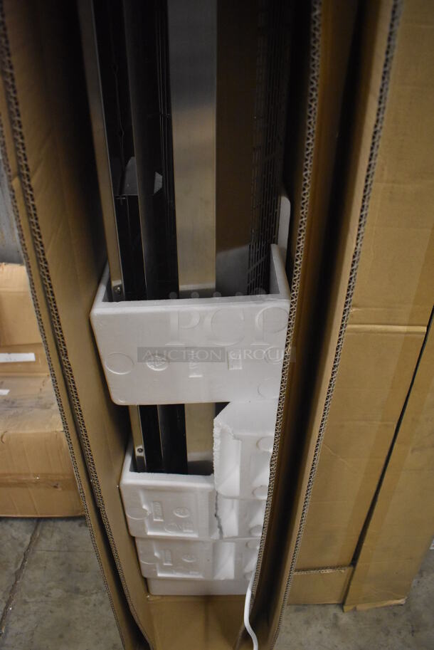BRAND NEW SCRATCH AND DENT! Curtron AP-2-48-1-SS Air Pro Air Curtain Insect Door. 120 Volts, 1 Phase. 48x12x10. Tested and Working! - Image 7 of 7