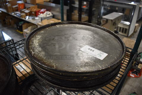 13 Metal Round Baking Pans. 17.5x17.5x1. 13 Times Your Bid!