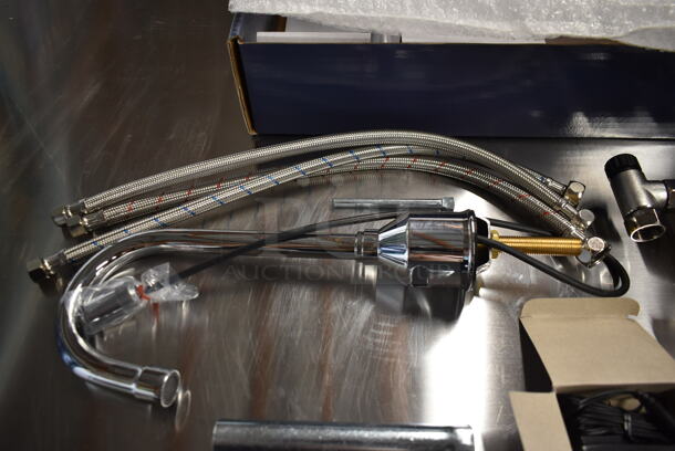 BRAND NEW SCRATCH AND DENT! Waterloo 750EFDMG12 Electronic Hands Free Sensor Faucet. Stock Picture Used as Gallery. - Image 5 of 8