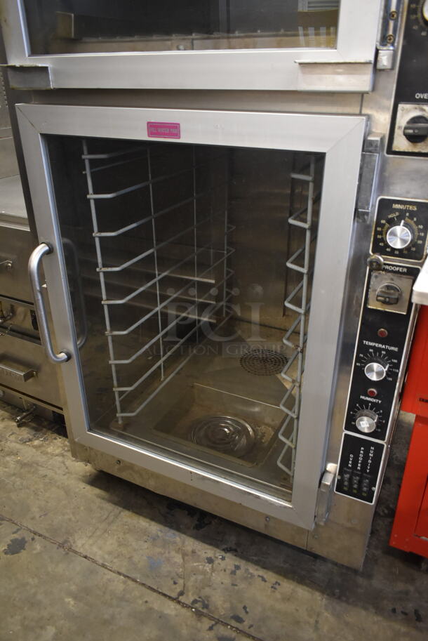 Super Systems OP-3-BL Stainless Steel Commercial Floor Style Oven Proofer on Commercial Casters. 120/208 Volts, 1 Phase.  - Image 3 of 6