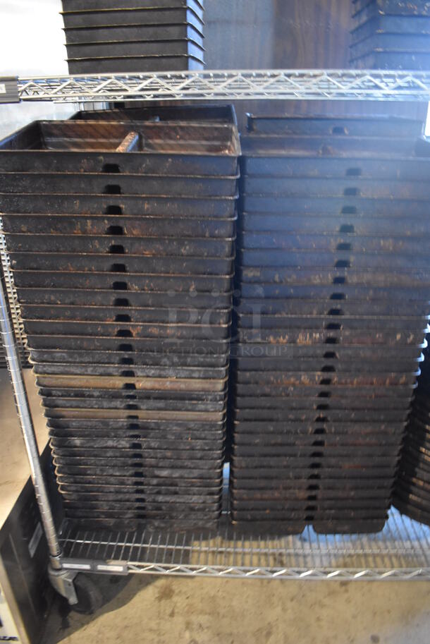 6 Metal 2 Compartment Baking Pans. 15x10x2. 6 Times Your Bid! - Image 3 of 4