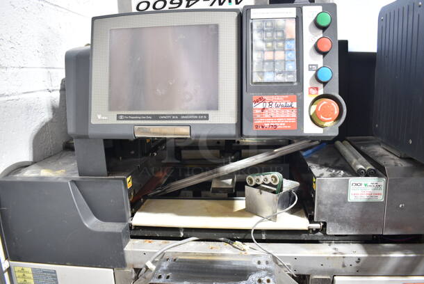 Digi AW-4600 Stainless Steel Commercial Floor Style Fully Integrated weigh-wrap-label System. 208/240 Volts, 1 Phase.  - Image 3 of 10
