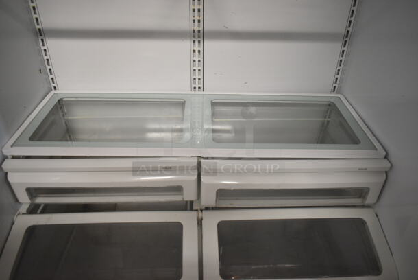General Electric GE Monogram Stainless Steel Single Door Reach In Cooler. 115 Volts, 1 Phase. Tested and Working! - Image 8 of 12