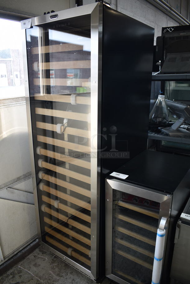 BRAND NEW SCRATCH AND DENT! Whynter BWR-1662SD 166 Bottle Built-in Stainless Steel Compressor Wine Refrigerator Merchandiser. 115 Volts, 1 Phase. Tested and Working! - Image 2 of 5
