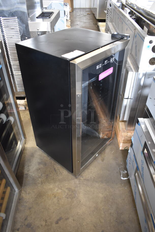 BRAND NEW SCRATCH AND DENT! Avanti BCA306SS-IS Commercial Stainless Steel Electric Beverage Cooler With Glass Door, Steel Shelves And Black Cabinet. 115V. Tested And Working! - Image 2 of 7