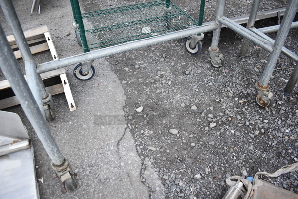 Stainless Steel Commercial Table on Commercial Casters. 48x24x40 - Image 4 of 4