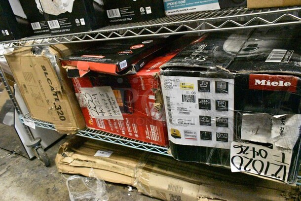5 Various Items Including Miele Complete C3 Vacuum, Nutrichef NCSBS3S Baking Pans, Nutrichef NCBK3S Baking Pans, Mr Heater Big Buddy Red Heater, SereneLife SLCATL320 Portable Toilet Outdoor & Travel Toilet. 5 Times Your Bid! - Image 1 of 11