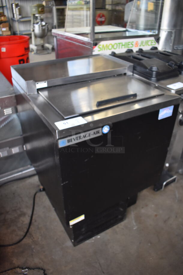 Beverage Air GF24L-B Stainless Steel Commercial Bottled Back Bar Cooler. 115 Volts, 1 Phase. 24x26.5x33.5. Tested and Powers On But Temps at 50 Degrees - Image 5 of 5