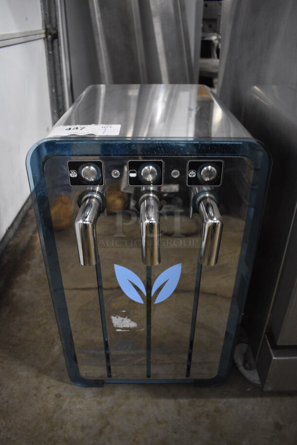 BluePura Model ECOCHIC IT FIZZ 80 VOL Stainless Steel Commercial Countertop Water Dispenser. 115 Volts, 1 Phase. 13.5x20x22 - Image 1 of 5