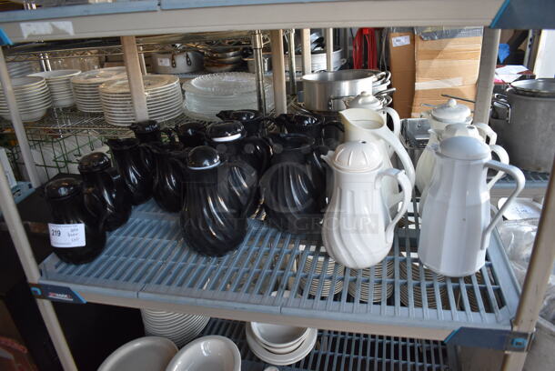 ALL ONE MONEY! Tier Lot of Various Items Including Poly Coffee Urns; Black and White - Image 4 of 6