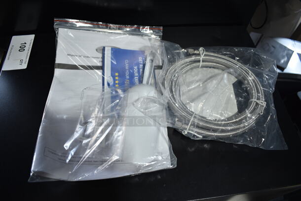 BRAND NEW SCRATCH AND DENT! Whynter MIM-14231SS Stainless Steel 14” Undercounter Automatic Marine Ice Maker 23lb Daily Output. 115 Volts, 1 Phase. Tested and Working! - Image 6 of 7