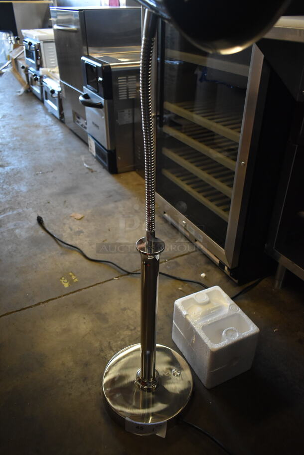 BRAND NEW SCRATCH AND DENT! Chrome Finish Heat Lamp - Image 4 of 8