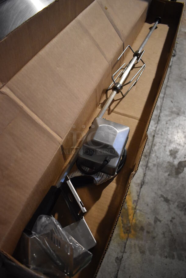 BRAND NEW IN BOX! Onlyfire CS-6034 Rotisserie Kit for Grill. 46x3.5x5 - Image 2 of 5