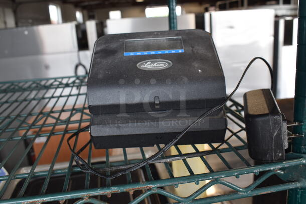 ALL ONE MONEY! Lot of Car Toppers, Towels, Salad Spinner, And Lathom Time Clock. - Image 5 of 6