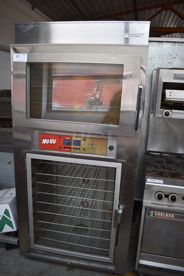 Nu Vu Model SUB-123P Stainless Steel Commercial Electric Powered Oven Proofer on Commercial Casters. 208 Volts, 3 Phase. 36x29x77 - Image 2 of 7