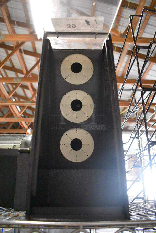 Black Poly Countertop Cone Merchandiser / Holder. 6x22x22 - Image 3 of 3