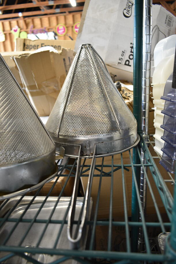 2 Metal China Cap Strainer. 2 Times Your Bid! - Image 2 of 3