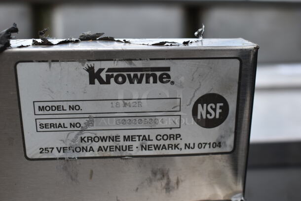 BRAND NEW SCRATCH AND DENT! Krowne Stainless Steel Commercial 2 Bay Sink w/ Left Side Drain Board. Bays 10x14. Drain Board 24x16.5 - Image 4 of 6