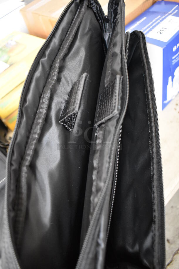 3 Black Soft Laptop Cases. Includes 16x13x2.5, 18x14x4.5. 3 Times Your Bid! - Image 5 of 12