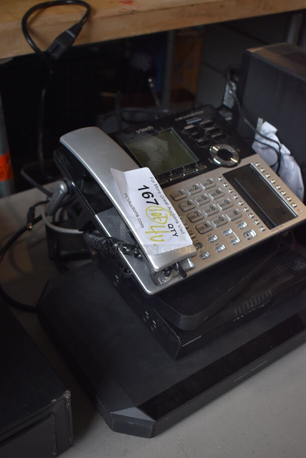 ALL ONE MONEY! Lot of 4 Various Items Including Vtech Telephone, Cisco Meraki Z3, Cradlepoint Router and CBR-T Router. - Image 2 of 9