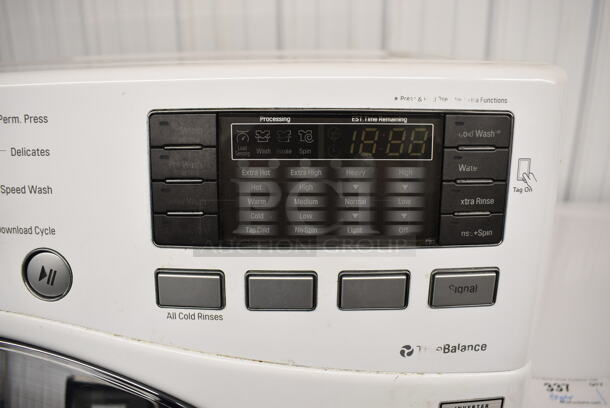 LG Model WM3370HWA Front Load Washer. 120 Volts, 1 Phase. 27x30x53 - Image 6 of 8
